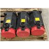 Image 2 : (3) Fanuc #A06B-0147-B076 AC Servo Motors
