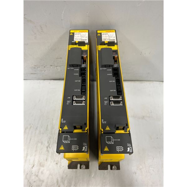 (2) Fanuc #A06B-6240-H104 Servo Amplifiers