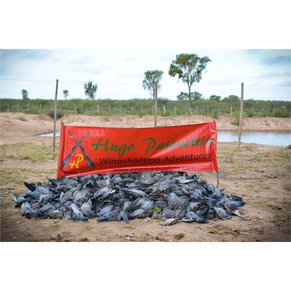 Argentina 4-day trip 3 Hunters (2 days Dove/ 1 day Pigeon/ 1 day Fishing) - Cordoba, Argentina