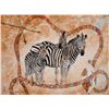 Image 1 : Striped Trio (Zebras) - Linda Kukuk Painting