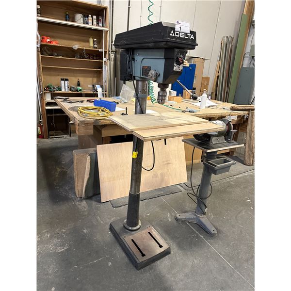 DELTA 17-900 STANDING ELECTRIC DRILL PRESS