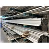 Image 1 : SHELF OF APPROXIMATELY 64 PCS OF ALUMINUM 24' CHALKRAIL