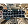 Image 3 : SHELF OF APPROXIMATELY 64 PCS OF ALUMINUM 24' CHALKRAIL