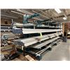 Image 2 : 5 SECTION MULTI LEVEL CANTILEVER PRODUCT STORAGE RACK WITH 5 - 8' UPRIGHTS, 40 - 3' ARMS AND SAFETY