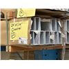 Image 2 : LIFT OF APPROXIMATELY 22 PCS OF ALUMINUM 24' X 2" X 4" CHANNEL