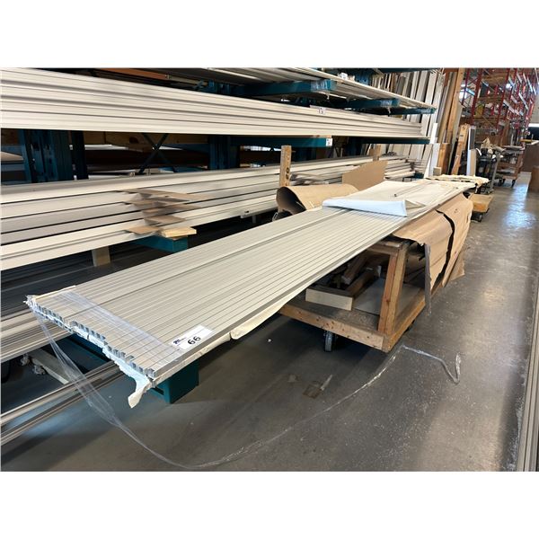 LIFT OF APPROXIMATELY 89 PCS OF ALUMINUM 16' TRIM