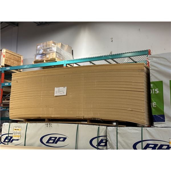 LIFT OF APPROXIMATELY 83 PCS OF 4' X 10' SMART CORE WOOD FIBER PANELS