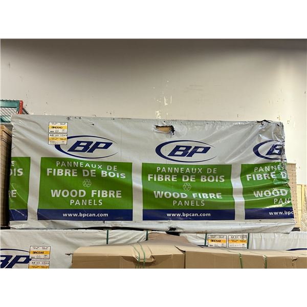 LIFT OF APPROXIMATELY 96 PCS OF 4' X 8' SMART CORE WOOD FIBER PANELS