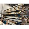 Image 1 : 4 SECTION MULTI LEVEL CANTILEVER PRODUCT STORAGE RACK WITH 4 - 16' UPRIGHTS, 48 - 3' ARMS AND SAFETY