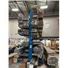 Image 3 : 4 SECTION MULTI LEVEL CANTILEVER PRODUCT STORAGE RACK WITH 4 - 16' UPRIGHTS, 48 - 3' ARMS AND SAFETY