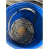 Image 2 : BLUE STORAGE BARREL OF METAL 12' SAFETY CABLE