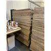 Image 2 : PALLET OF APPROXIMATELY 54 ALUMINUM FRAMED 4' X 4' WHITEBOARDS