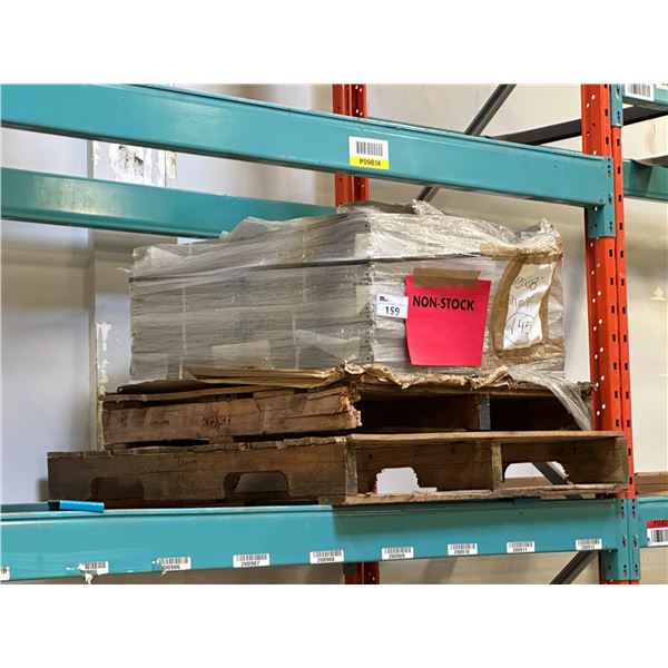 PALLET OF APPROXIMATELY 145 METAL PERSONAL LOCKER SYSTEM DOORS