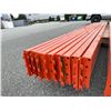 Image 2 : LOT OF 9 INDUSTRIAL PALLET RACKING 13' CROSS BEAMS