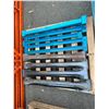 Image 1 : LOT OF APPROXIMATELY 130 INDUSTRIAL PALLET RACKING 42" PALLET SUPPORT BARS