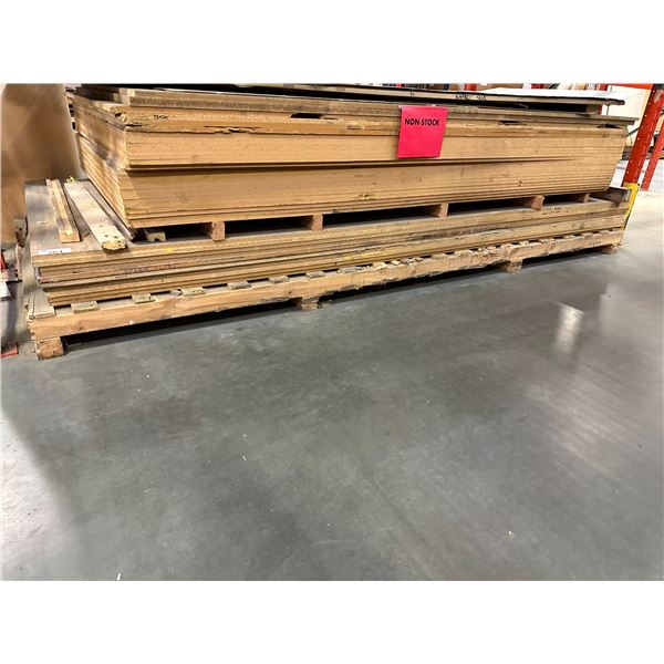 LIFT OF APPROXIMATELY 10 PCS OF 5' X 12' MDF