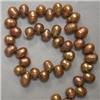 Image 1 : 9x7 MM FRESH WATER PEAR STRAND 16 INCHES
