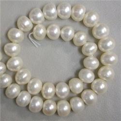 11x9 MM FRESH WATER PEARL STRAND - 16 INCHES