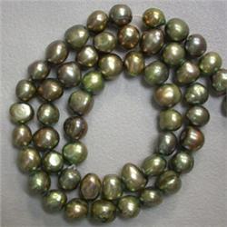 8x6 MM APPROX FRESH WATER PEARL STRAND - 16 INCHES