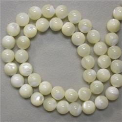 8 MM MOTHER OF PEARL STRAND - 16 INCHES