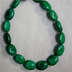 10x7 MM CHRISOCOLLA STRAND - 16 INCHES