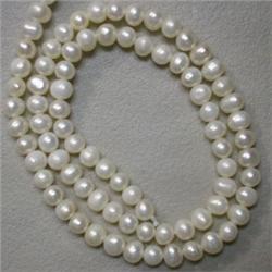 5x4 MM FRESH WATER PEARL STRAND - 16 INCHES