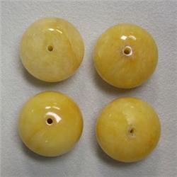 19x13 MM LOT OF AGATE RONDELLES - FULL DRILLED