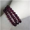 Image 1 : 7 MM SYN PURPLE QUARTZ STRECH BRACELET