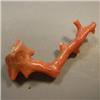 Image 1 : 17.01 CTS FREE FORM NATURAL ITALIAN CORAL BRANCH 45x25 MM