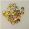 Image 1 : 8.00 CTS LOT OF MULTICOLOR ROUND SAPPHIRES
