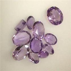 20 CTS LOT OF AMETHYST - DIFFERENT SHAPES AND SIZES