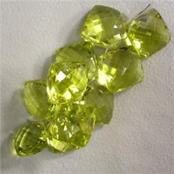 148 CTS LOT OF FANCY CITRINE BEADS 12x12-14x14 MM - TOP DRILLED