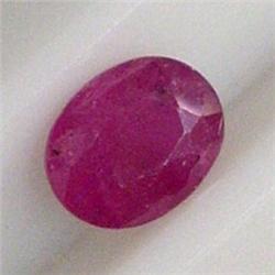 2.31 CTS OVAL RUBY 9x7 MM
