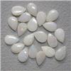 Image 1 : 5 CTS LOT OF PEAR SHAPED OPAL CABOCHONS 7x4 MM