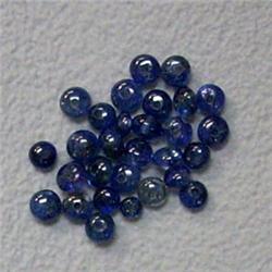 1 CTS LOT OF SAPPHIRE RONDELLES 2 MM