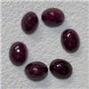 Image 1 : 3.30 CTS LOT OF RUBY CABOCHONS 5x4 MM