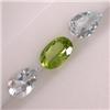 Image 1 : 1.10+ CTS MIXED LOT OF TOPAZ AND PERIDOT - PERFECT FOR A 3 STONE RING