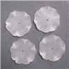 Image 1 : 24 CTS LOT OF 4 LALIK (FROSTED QUARTZ) JACKETS 17 MM