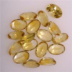6.80 CTS LOT OF OVAL CITRINE 6x4 MM