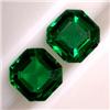 Image 1 : 5 CTS PAIR OF SQUARE CUT GREEN QUARTZ 8x MM