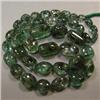 Image 1 : 172 CTS EMERALD NUGGETS STRAND 16x9-6x5 MM