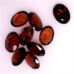 8.30 CTS LOT OF OVAL GARNET 7x5 MM