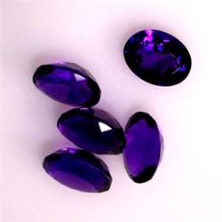 8.80 CTS LOT OF OVAL AMETHYST 9x7 MM