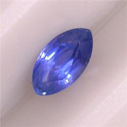 0.42 CTS MARQUISE SAPPHIRE 6x3.5 MM