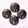 Image 1 : 100 CTS LOT OF ROUND HEMATITE CABOCHONS 20 MM