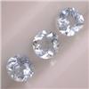 Image 1 : 1.35 CTS LOT OF ROUND AQUAMARINE 5 MM