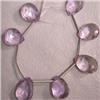Image 1 : 32.70 CTS LOT OF AMETHYST TEAR DROPS 12x9 MM