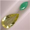 Image 1 : 3.50 CTS MIXED LOT OF EMERALD AND CITRINE