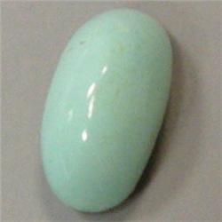 4.01 CTS OVAL PERSIAN TURQUOISE CABOCHON 13x10 MM