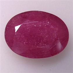 10.30 CTS OVAL RUBY 14x10 MM